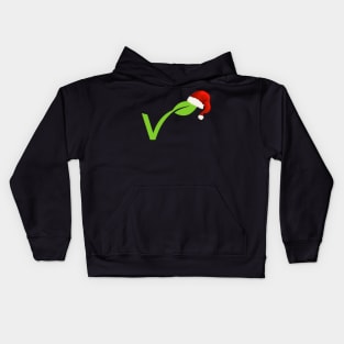 Merry Vegan Christmas Kids Hoodie